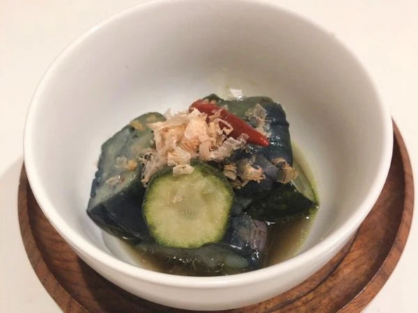 ナスとズッキーニの煮浸し_タムラレシピ