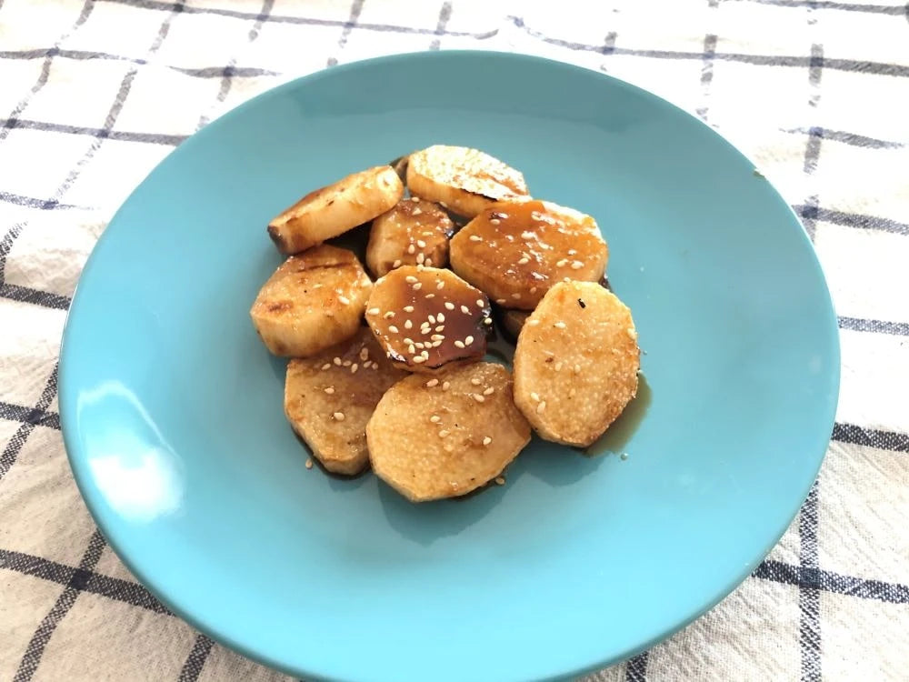 ヤマイモの生姜焼き_タムラレシピ